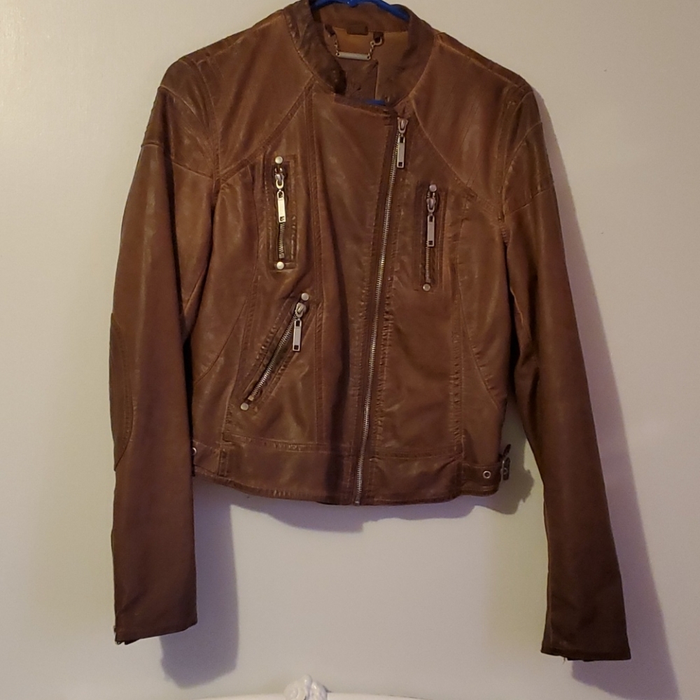 J2 faux leather jacket